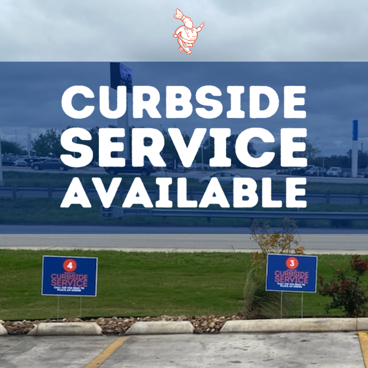 Curbside Instructions: 3-25-20 Response Regarding COVID-19