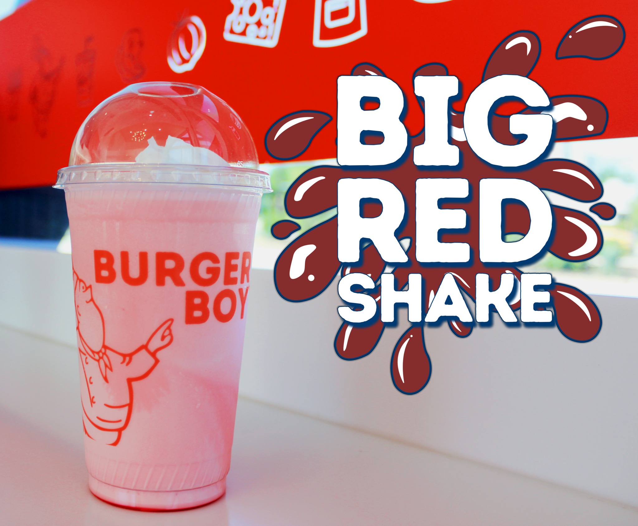 Big Red Shake: Burger Boy’s Flavor of the Month